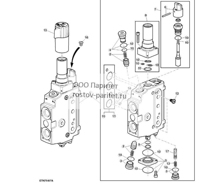 Mechanical SCV, 300 Series, Position II 